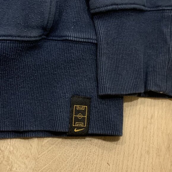 Vintage Y2K Nike Team USA US Soccer USMNT Hoodie Mens Medium Mini Swoosh Sleeve - Picture 7 of 8